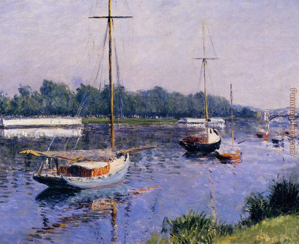 Gustave Caillebotte The Basin at Argenteuil